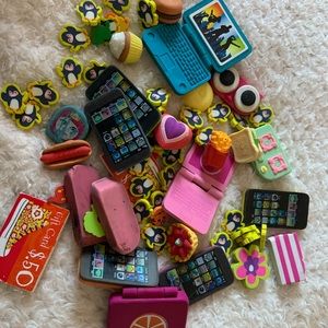 a whole bunch of erasers